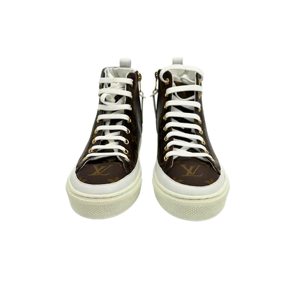 Louis Vuitton Patent Monogram Stellar Sneaker Boots 1A4X32 / ungetragen Louis Vuitton