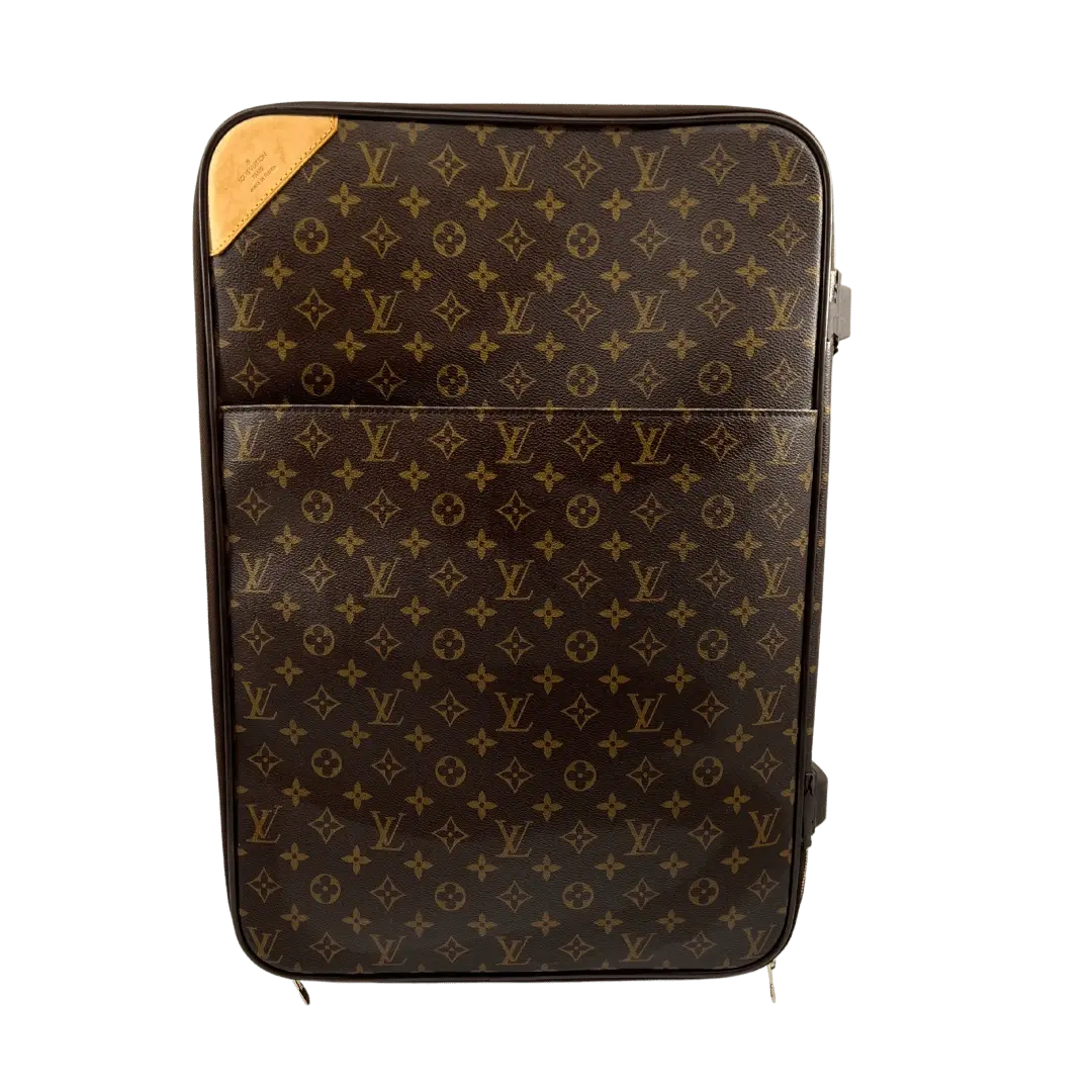 Louis Vuitton Pégase 55 Monogram Canvas Braun Echtheitscheck