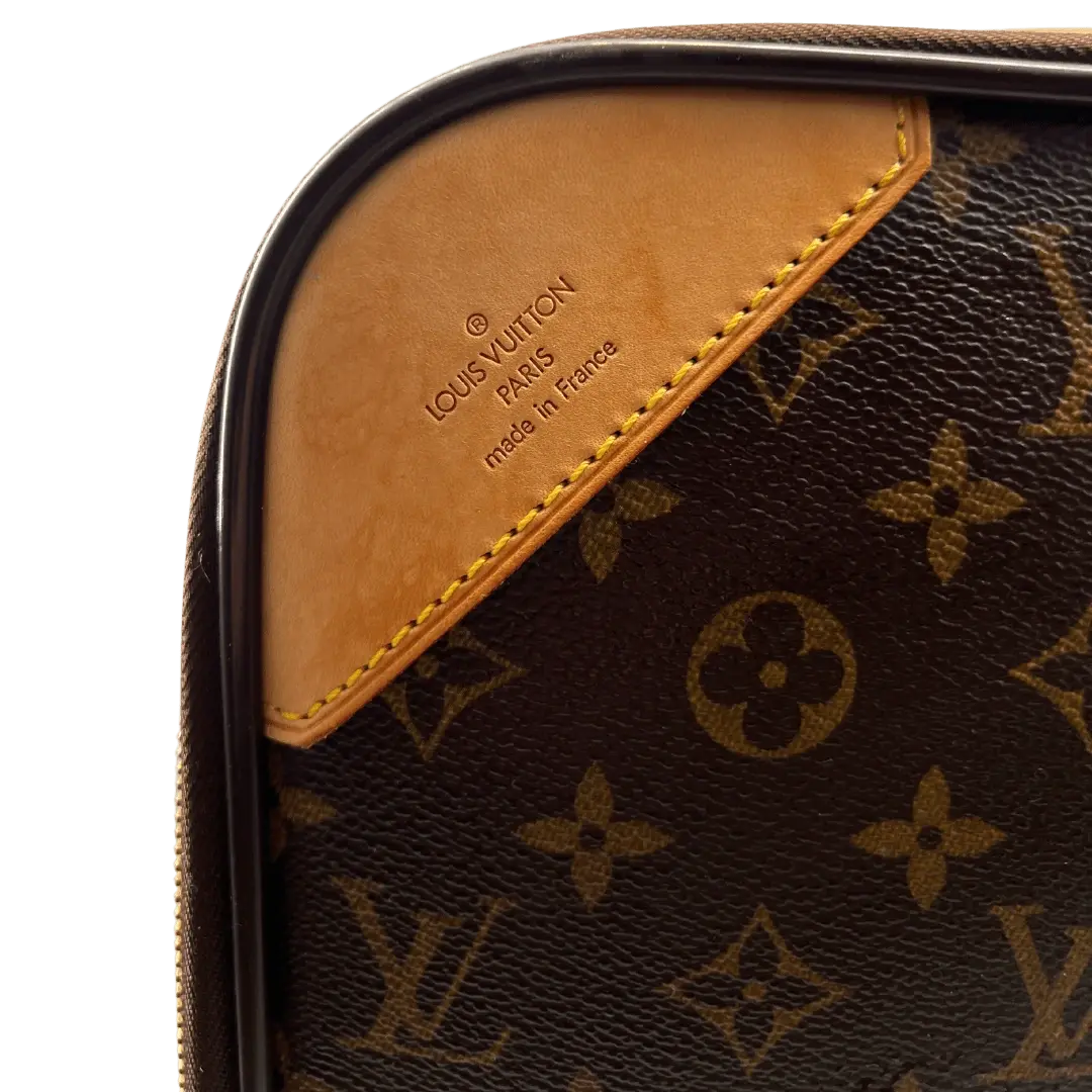 Louis Vuitton Pégase 55 Monogram Canvas Braun Echtheitscheck