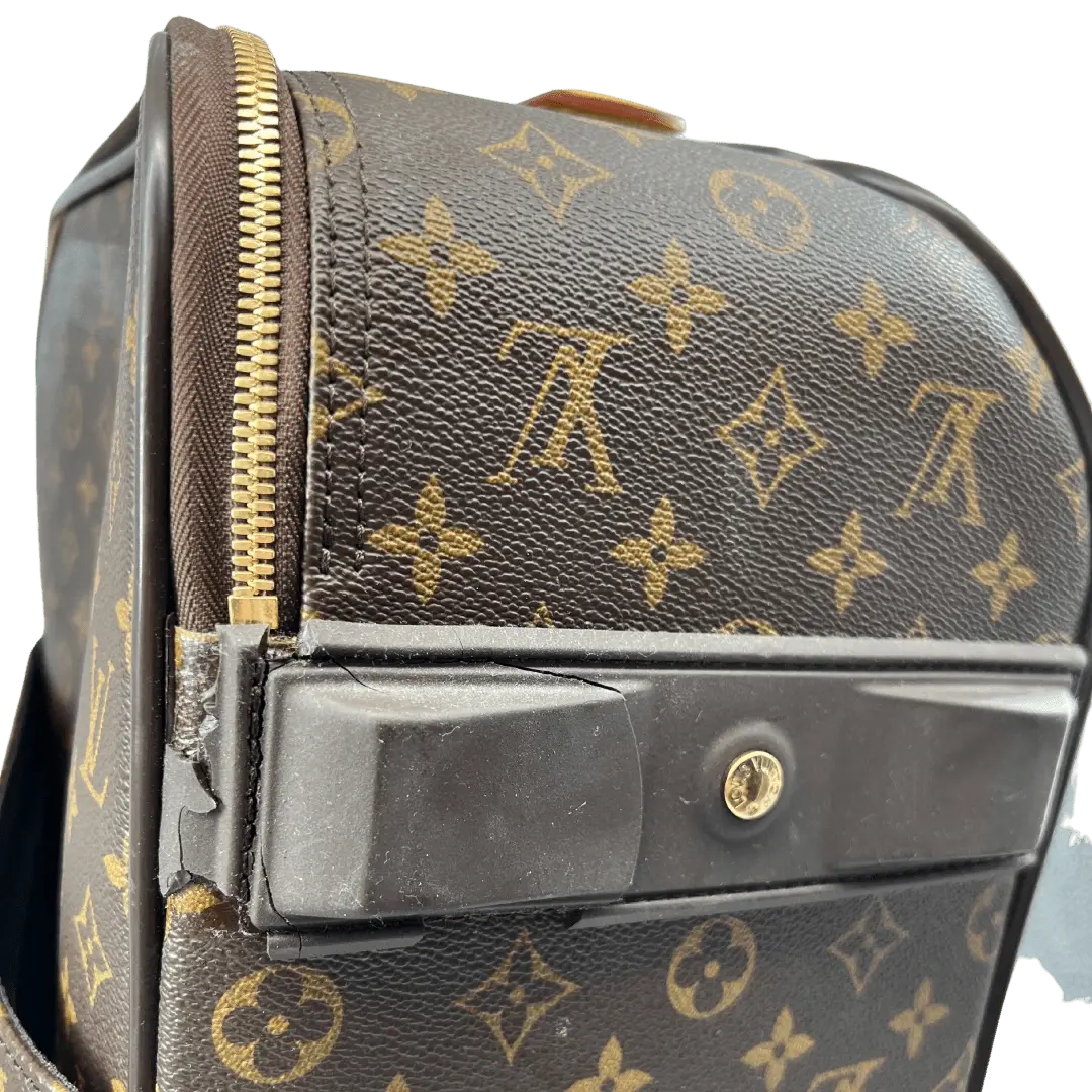 Louis Vuitton Pégase 55 Monogram Canvas Braun Echtheitscheck