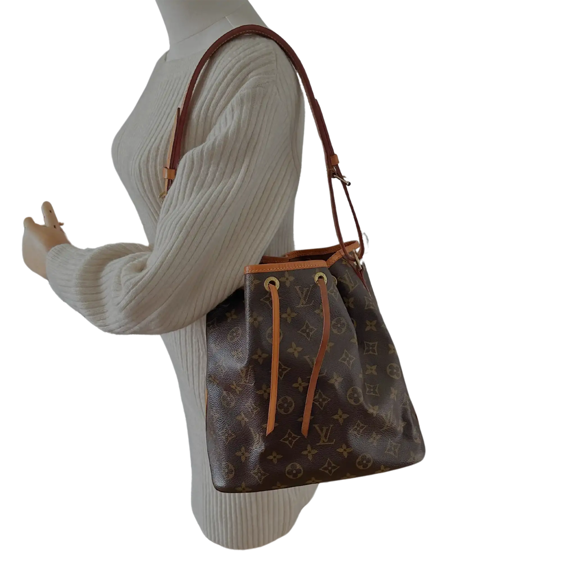 Louis Vuitton Petit Sac Noé Monogram Canvas / gut Louis Vuitton