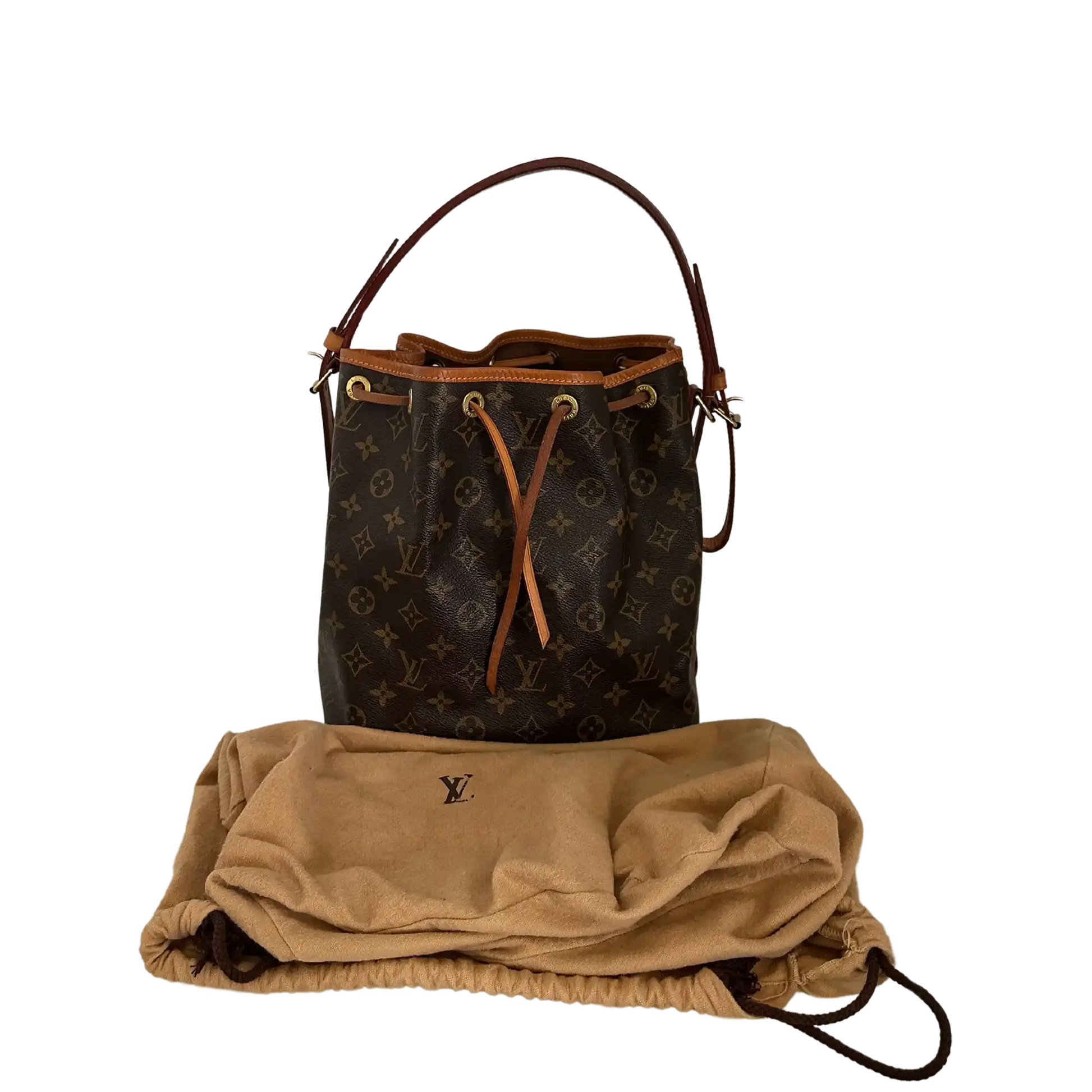 Louis Vuitton Petit Sac Noé Monogram Canvas / gut Louis Vuitton