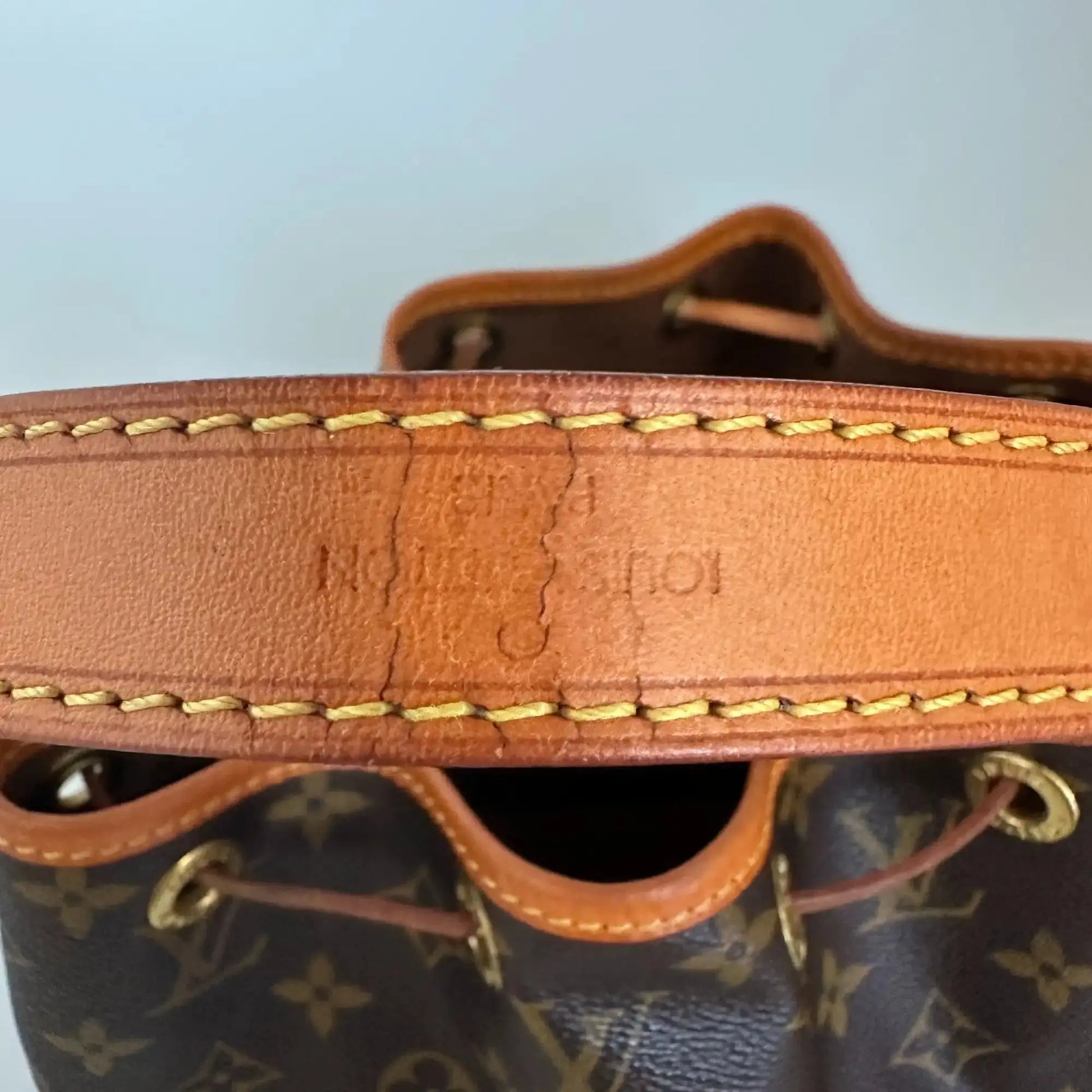 Louis Vuitton Petit Sac Noé Monogram Canvas / gut Louis Vuitton