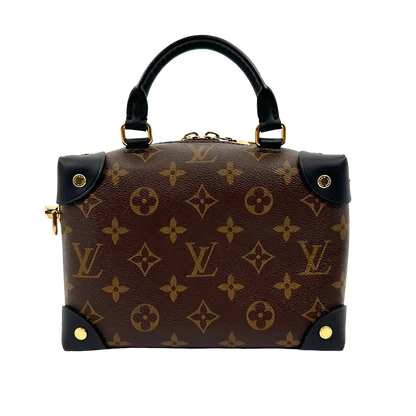 Louis Vuitton Petite Malle Souple Monogram M45571 Fullset / neuwertig Louis Vuitton