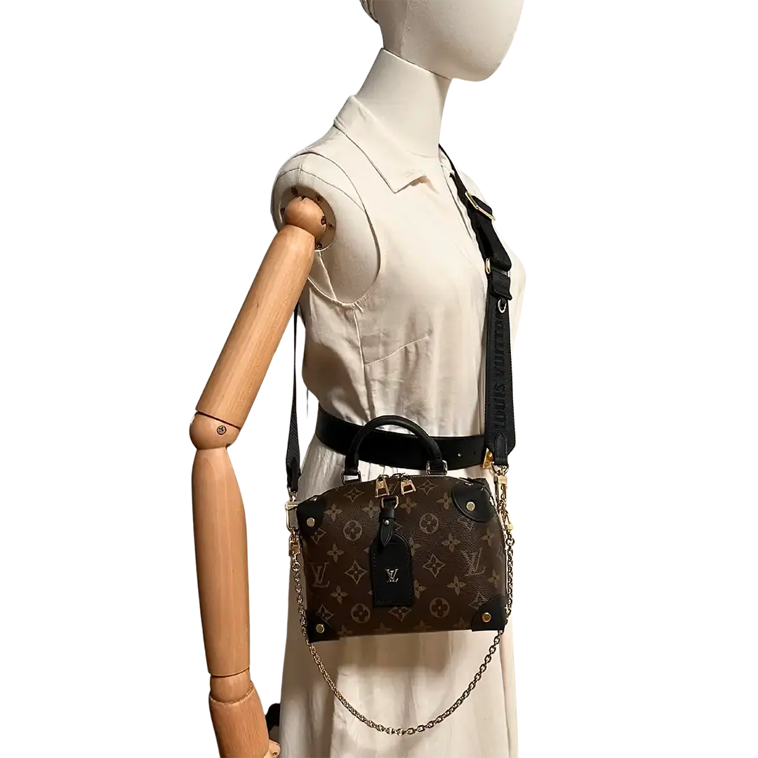 Louis Vuitton Petite Malle Souple Monogram M45571 Fullset / neuwertig Louis Vuitton