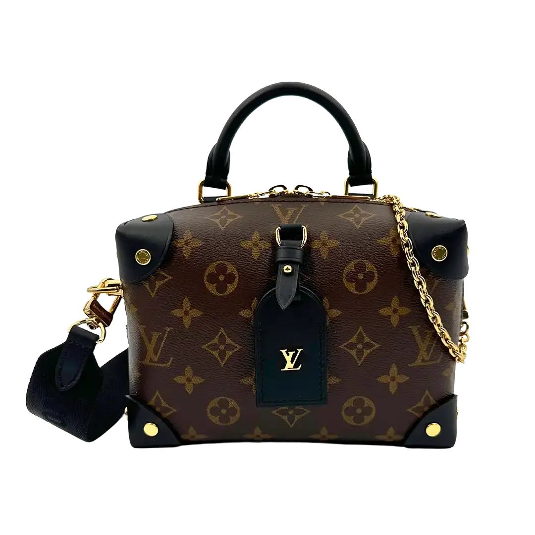 Louis Vuitton Petite Malle Souple Monogram M45571 Fullset / neuwertig Louis Vuitton