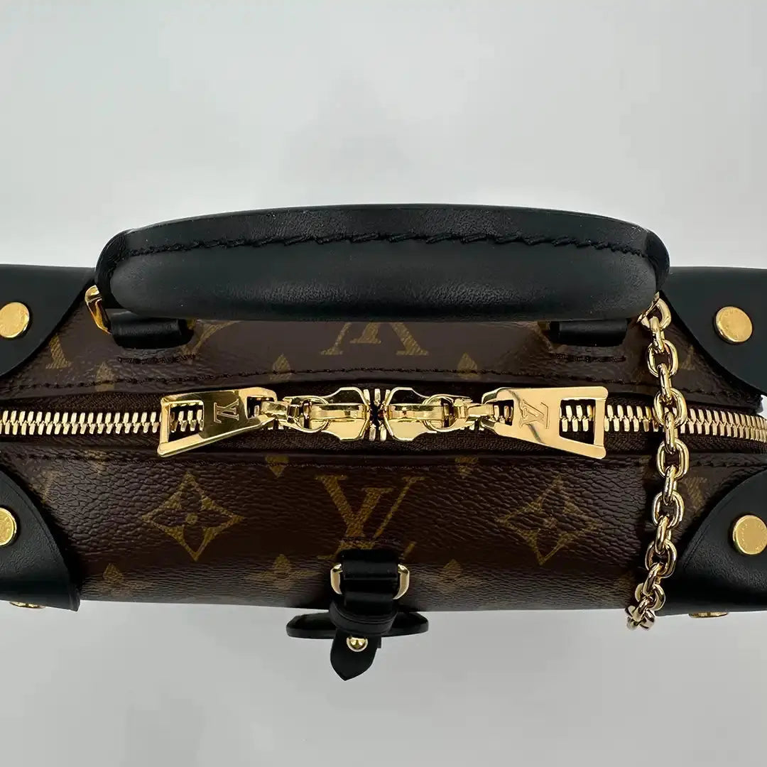 Louis Vuitton Petite Malle Souple Monogram M45571 Fullset / neuwertig Louis Vuitton