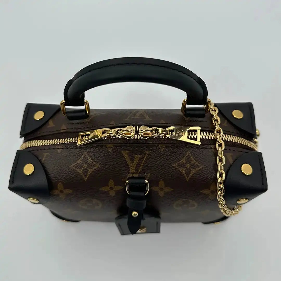 Louis Vuitton Petite Malle Souple Monogram M45571 Fullset / neuwertig Louis Vuitton