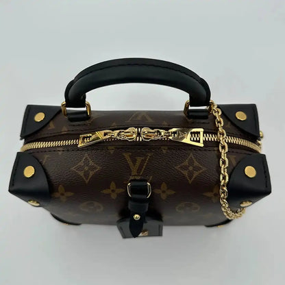 Louis Vuitton Petite Malle Souple Monogram M45571 Fullset / neuwertig Louis Vuitton