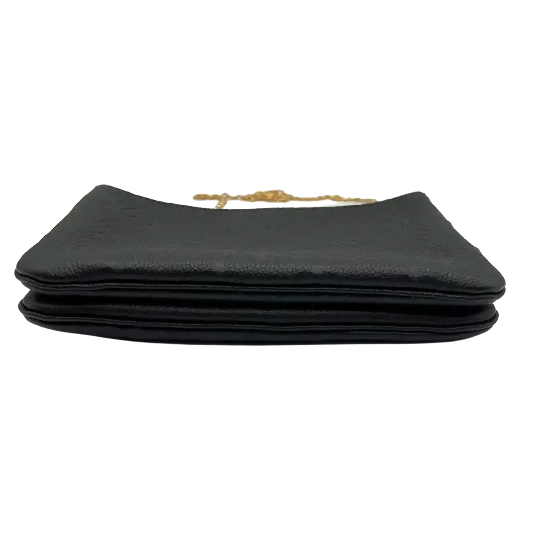 Louis Vuitton Pochette Double Zip M68568 Empreinte Leder schwarz / ungetragen Fullset Louis Vuitton