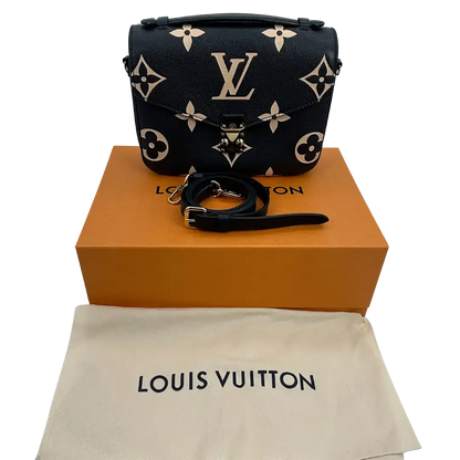 Louis Vuitton Pochette Métis Empreinte Leder Bicolor M45773 Fullset / sehr gut Louis Vuitton