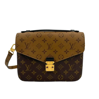 Louis Vuitton Pochette Métis Monogram Reverse / sehr gut Louis Vuitton