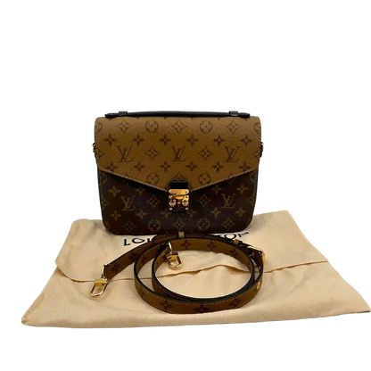 Louis Vuitton Pochette Métis Monogram Reverse / sehr gut Louis Vuitton
