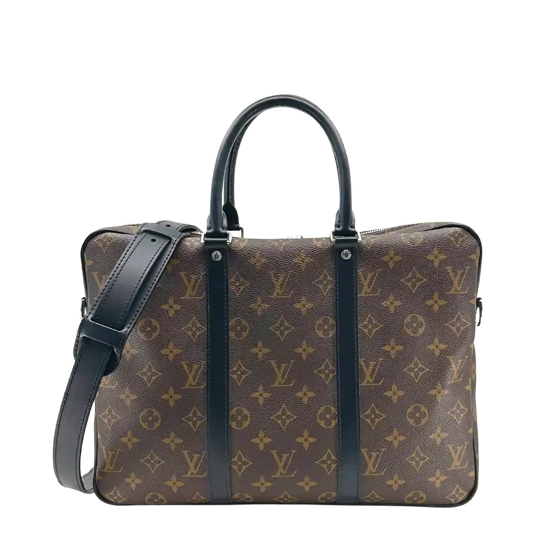 Louis Vuitton Porte Documents Voyage PM braun M52005  / sehr gut Louis Vuitton