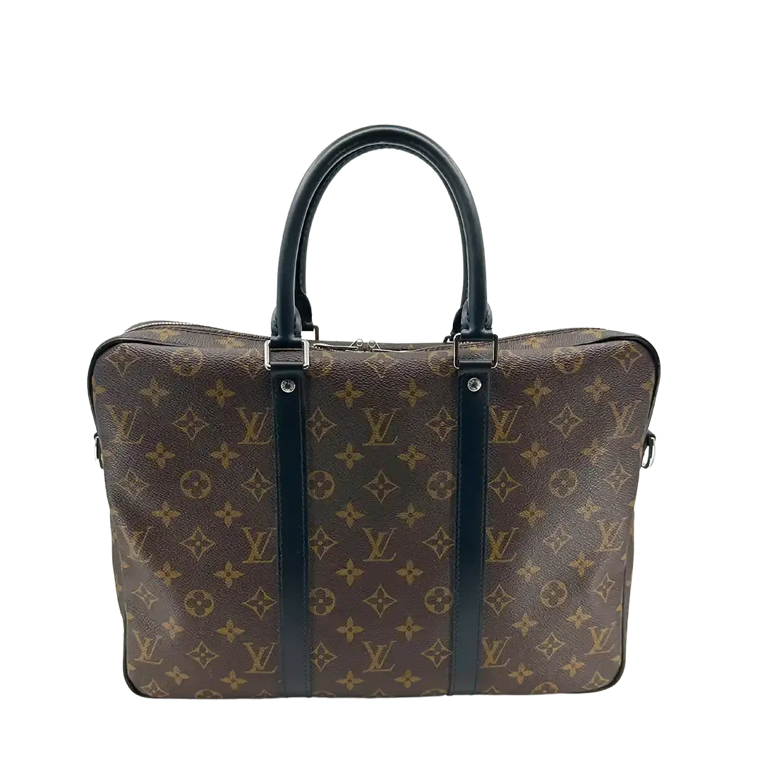 Louis Vuitton Porte Documents Voyage PM braun M52005  / sehr gut Louis Vuitton