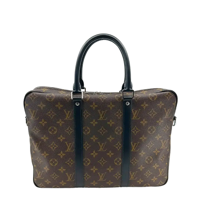Louis Vuitton Porte Documents Voyage PM braun M52005  / sehr gut Louis Vuitton