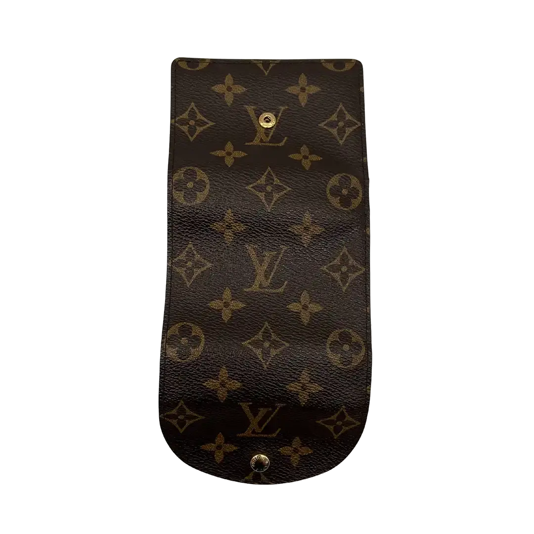 Louis Vuitton Portefeuille Helene Geldbörse Monogram Canvas / gut - Echtheitscheck