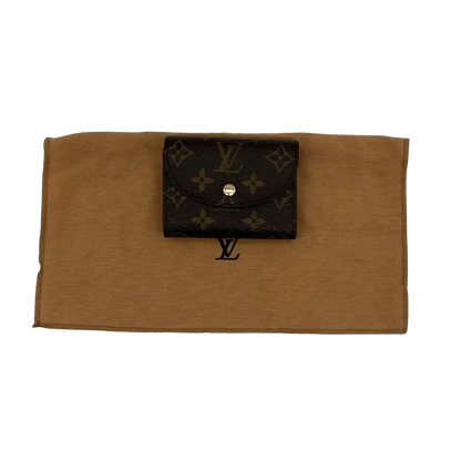 Louis Vuitton Portefeuille Helene Geldbörse Monogram Canvas / gut - Echtheitscheck