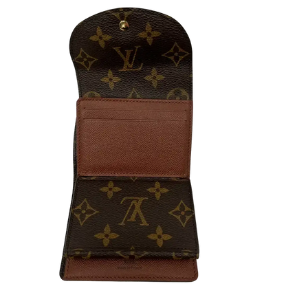 Louis Vuitton Portefeuille Helene Geldbörse Monogram Canvas / gut Louis Vuitton