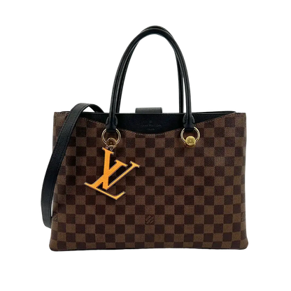 Louis Vuitton Riverside Damier Ebene N40050 Fullset / sehr gut Louis Vuitton
