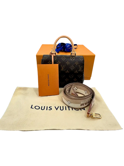 Louis Vuitton Sac Cluny Mini SL Monogram Beige M46055 Fullset / sehr gut Louis Vuitton