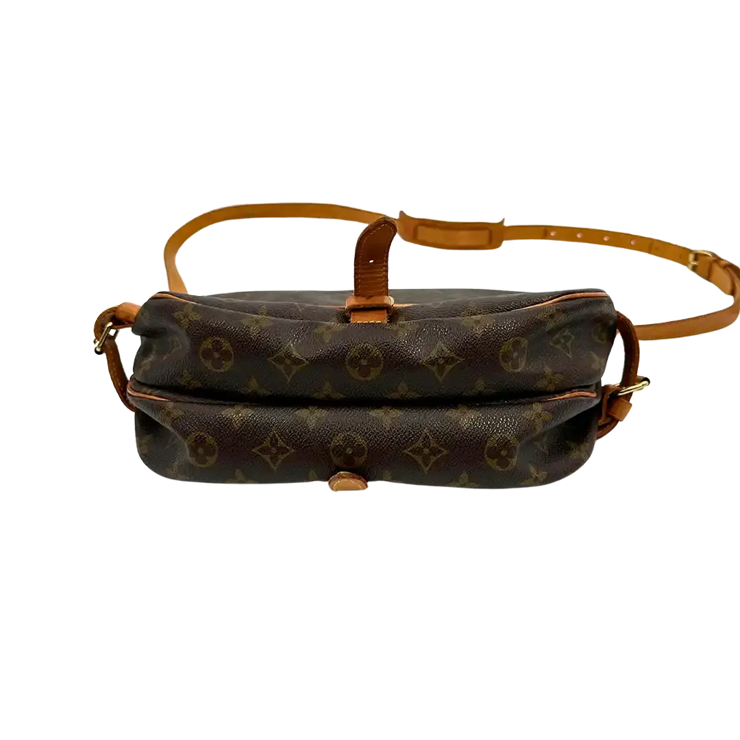 Louis Vuitton Saumur 30 Monogram Canvas Vintage Bag / gut Louis Vuitton