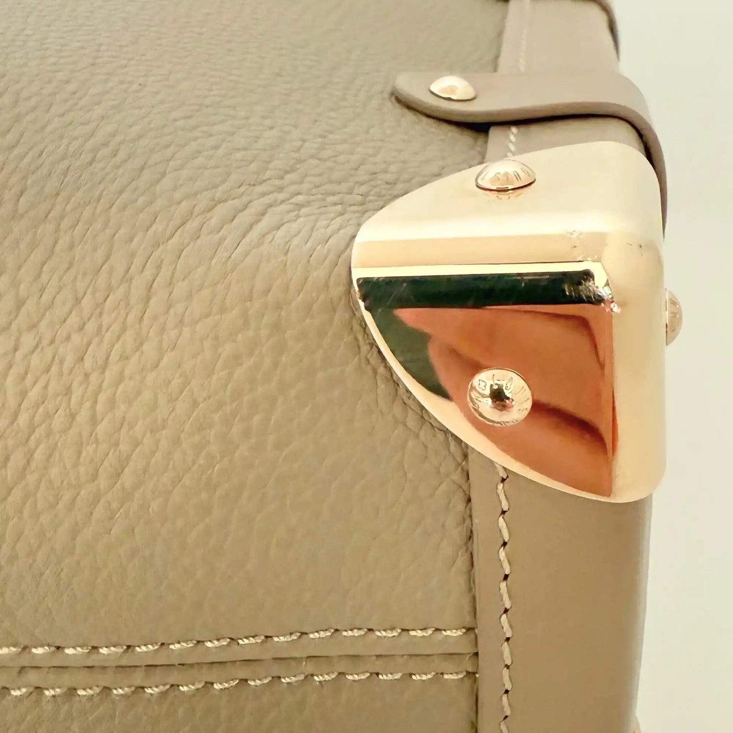 Louis Vuitton Side Trunk MM M25072 Taupe Fullset / sehr gut Louis Vuitton