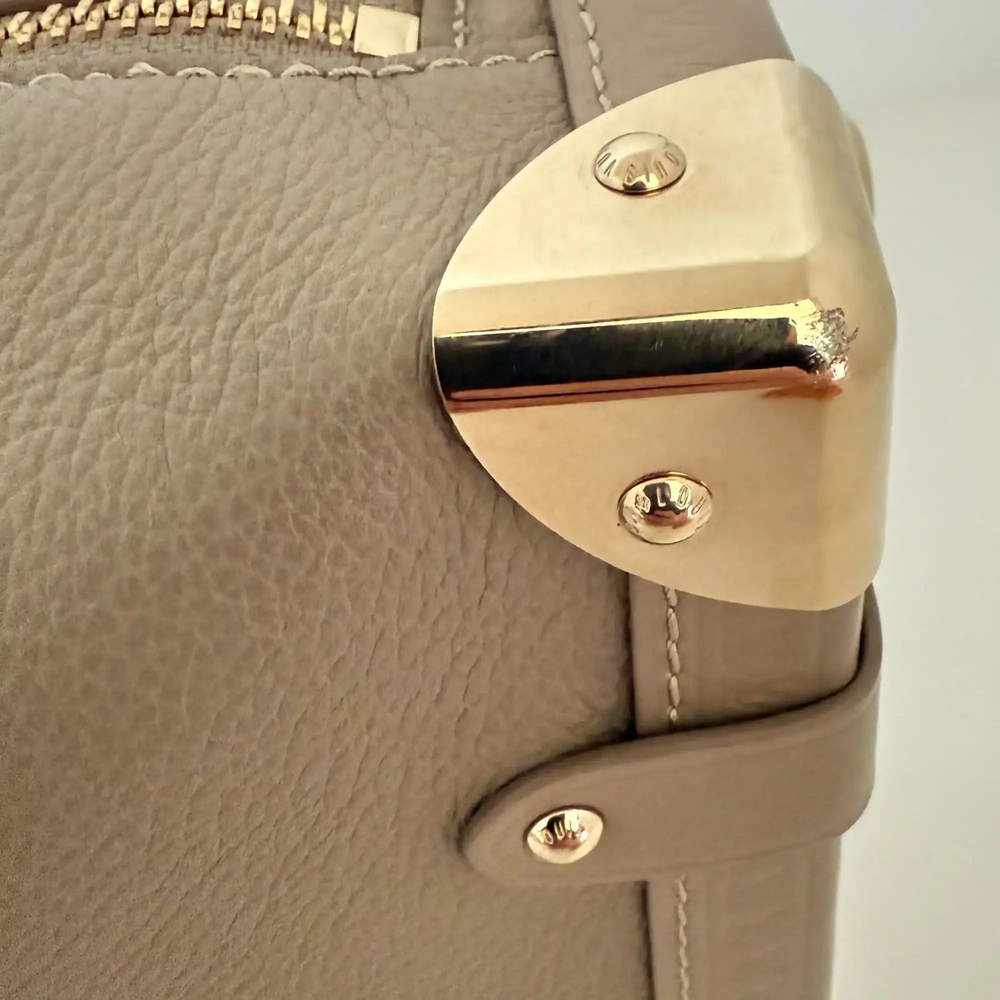 Louis Vuitton Side Trunk MM M25072 Taupe Fullset / sehr gut Louis Vuitton