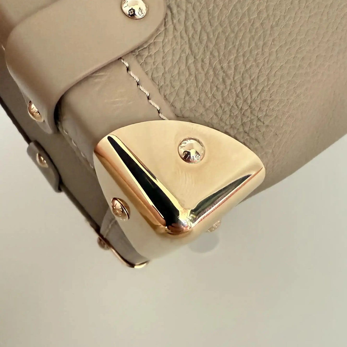 Louis Vuitton Side Trunk MM M25072 Taupe Fullset / sehr gut Louis Vuitton