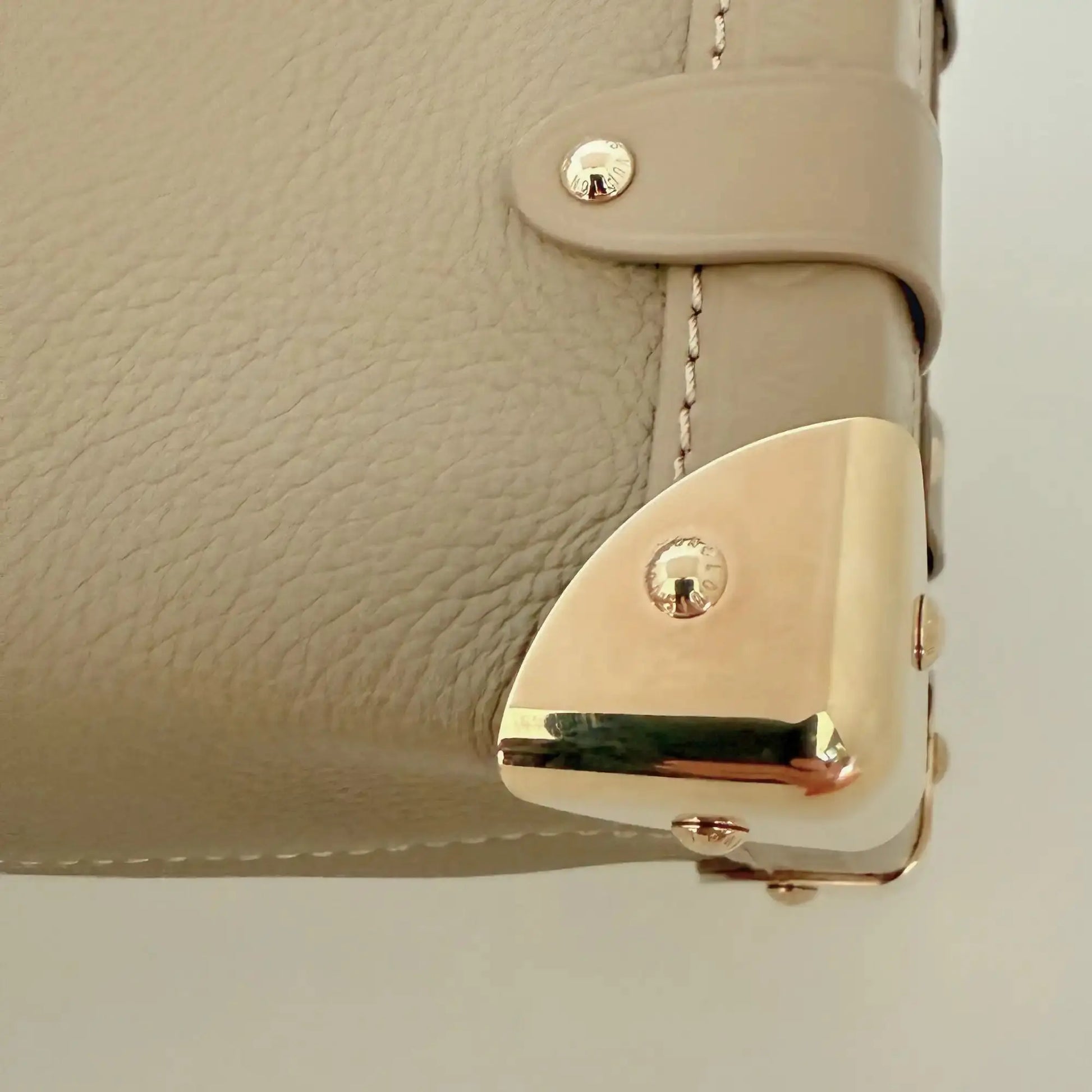 Louis Vuitton Side Trunk MM M25072 Taupe Fullset / sehr gut Louis Vuitton