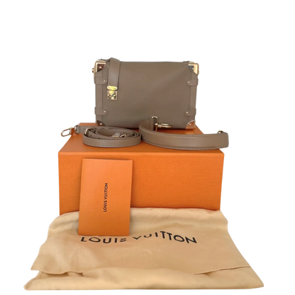 Louis Vuitton Side Trunk MM M25072 Taupe Fullset / sehr gut Louis Vuitton