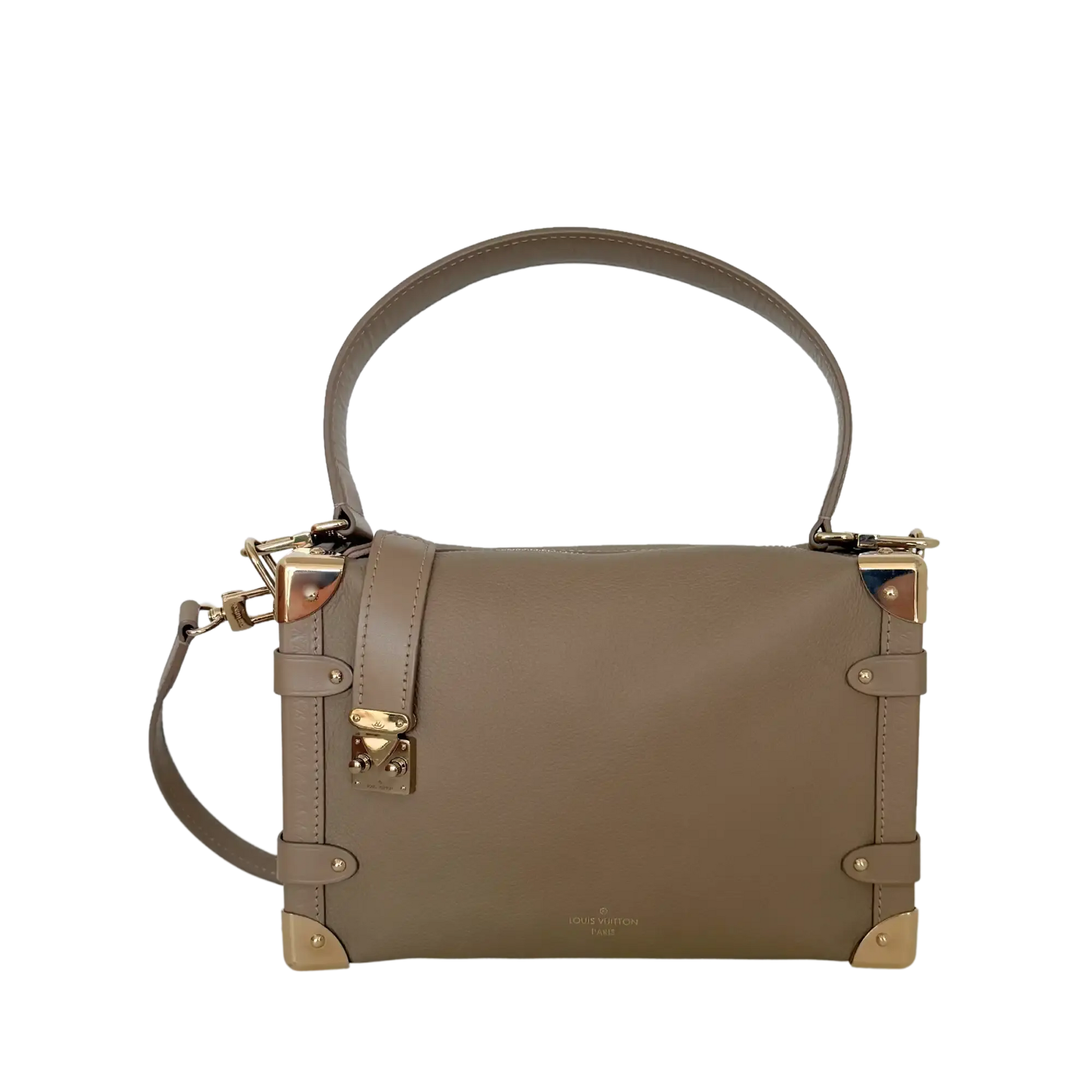 Louis Vuitton Side Trunk MM M25072 Taupe Fullset / sehr gut Louis Vuitton