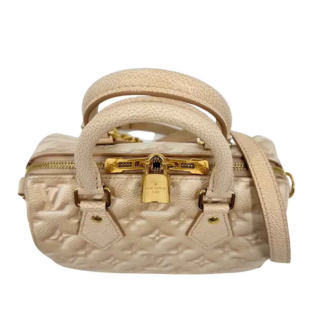 Louis Vuitton Speedy 20 Bandouliere Summer Stardust beige clair M46163 / neuwertig Louis Vuitton