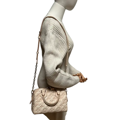 Louis Vuitton Speedy 20 Bandouliere Summer Stardust beige clair M46163 / neuwertig Louis Vuitton