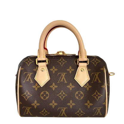 Louis Vuitton Speedy 20 mit Schulterriemen Monogram M46222 / ungetragen Louis Vuitton