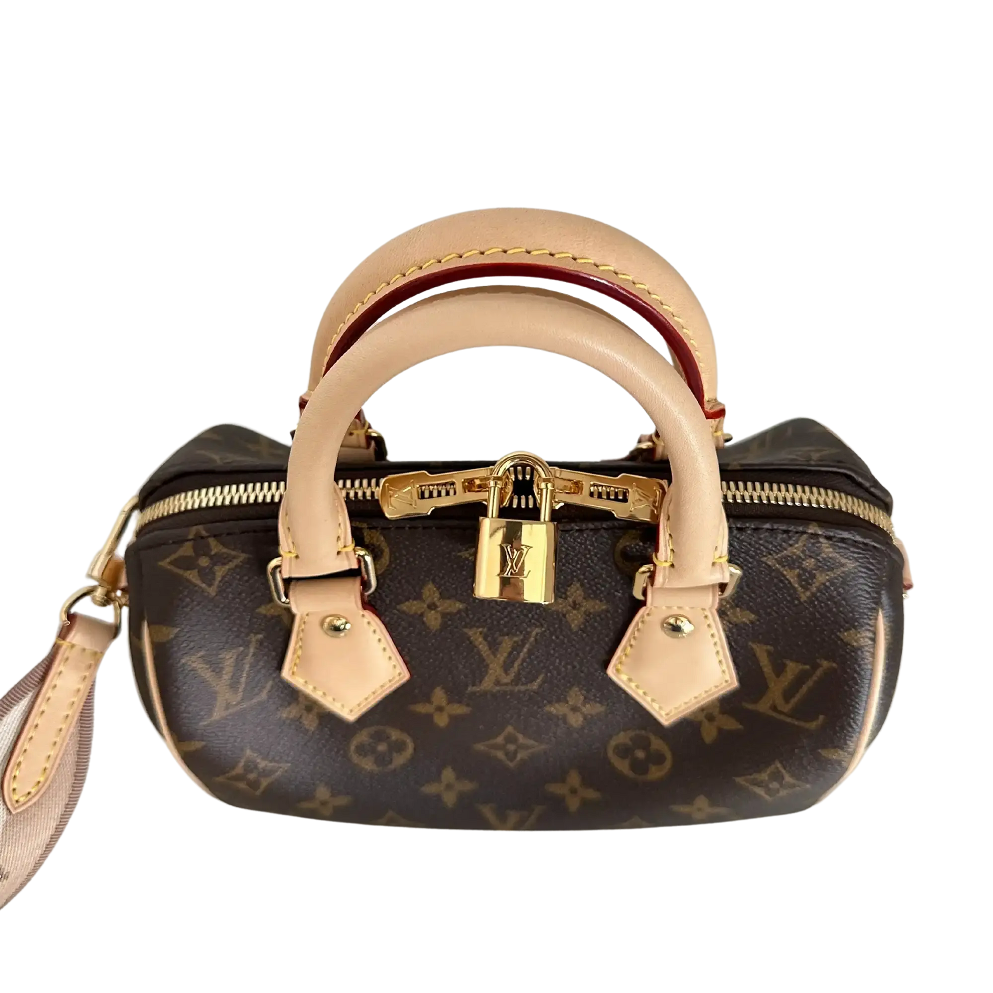 Louis Vuitton Speedy 20 mit Schulterriemen Monogram M46222 / ungetragen Louis Vuitton