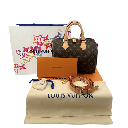 Louis Vuitton Speedy 25 Bandouliere M41113 Monogram Canvas Fullset / neuwertig Louis Vuitton