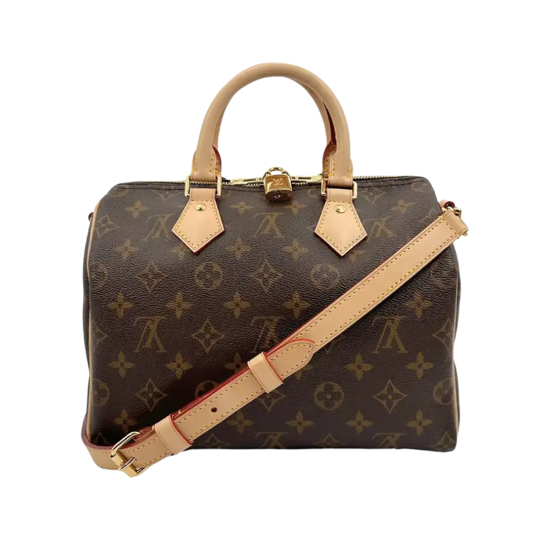 Louis Vuitton Speedy 25 Bandouliere M46977 Monogram Canvas Fullset / sehr gut Louis Vuitton