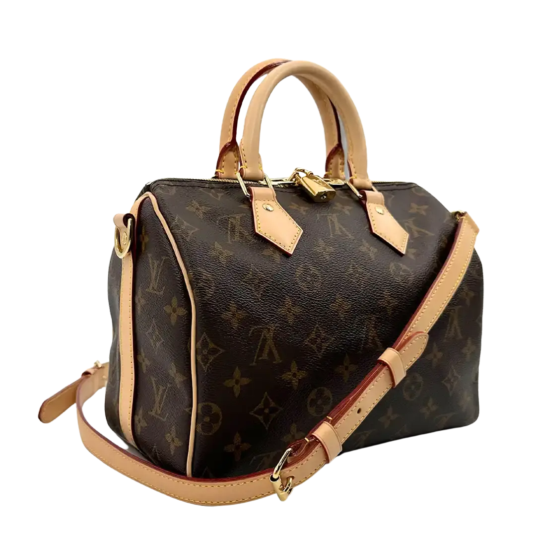 Louis Vuitton Speedy 25 Bandouliere M46977 Monogram Canvas Fullset / sehr gut Louis Vuitton