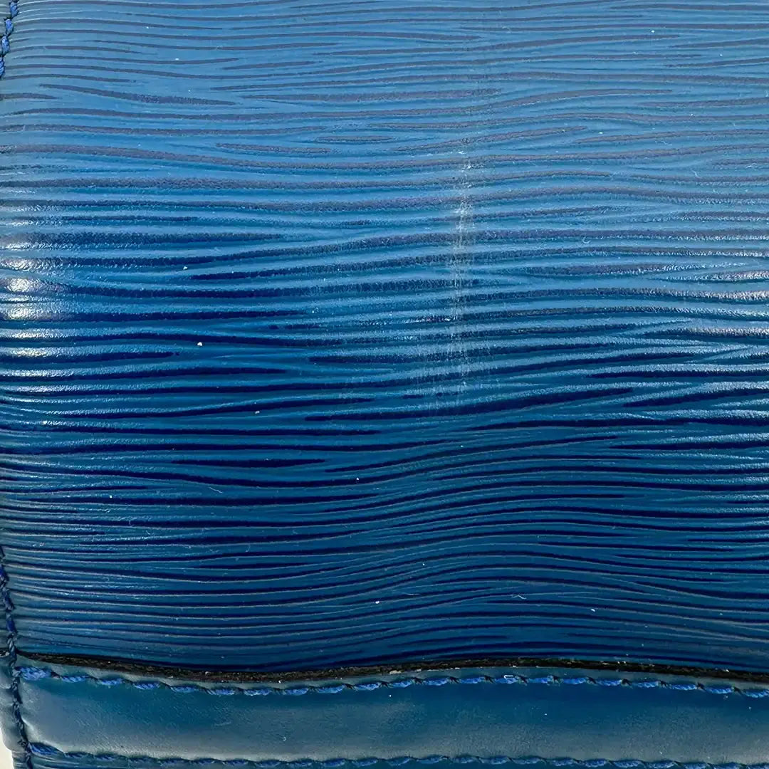 Louis Vuitton Speedy 25 Epi Leder Toledo blau / akzeptabel Louis Vuitton
