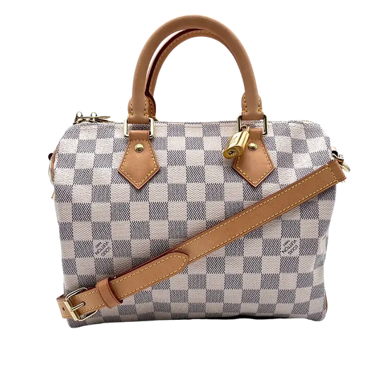 Louis Vuitton Speedy 25 Damier Azur vorne