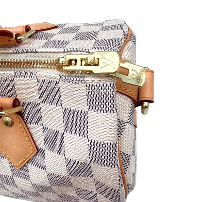 Louis Vuitton Speedy 25 Damier Azur  Hardware 2