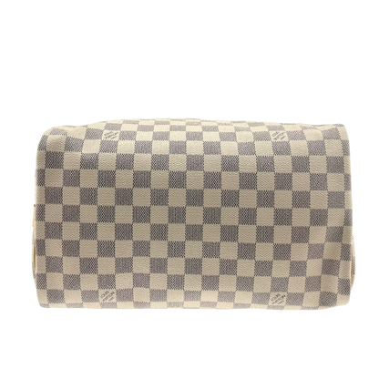 Louis Vuitton Speedy 30 Bandouliere Damier Azur Fullset / ungetragen Louis Vuitton