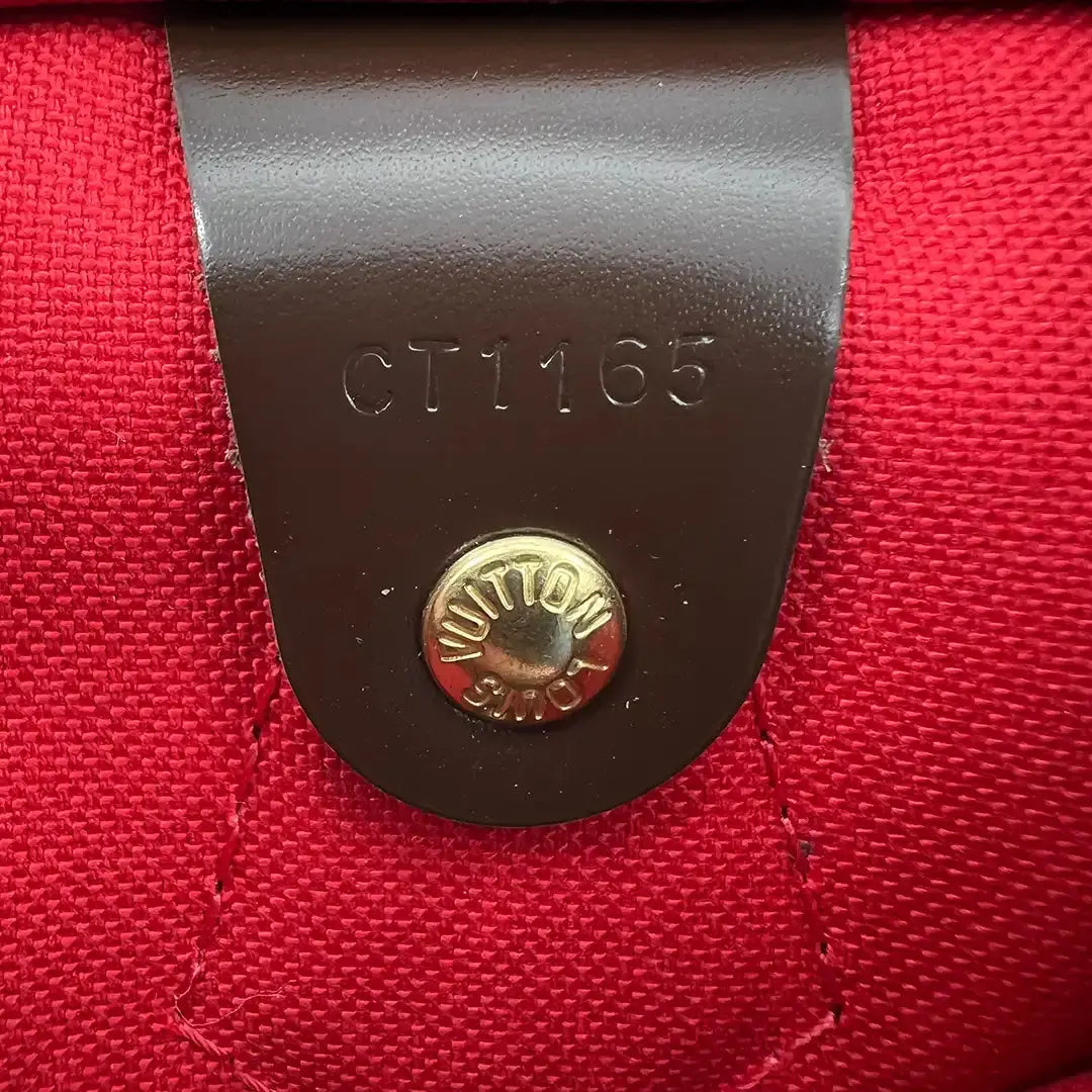 Louis Vuitton Speedy 30 Bandouliere Damier Ebene / sehr gut Louis Vuitton
