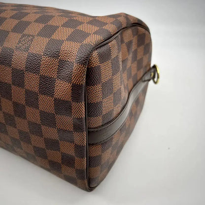Louis Vuitton Speedy 30 Bandouliere Damier Ebene / sehr gut Louis Vuitton