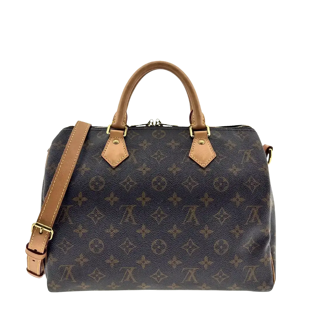 Louis Vuitton Speedy 30 Bandouliere Monogram 2020 / gut Louis Vuitton