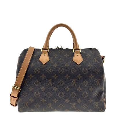 Louis Vuitton Speedy 30 Bandouliere Monogram 2020 / gut Louis Vuitton