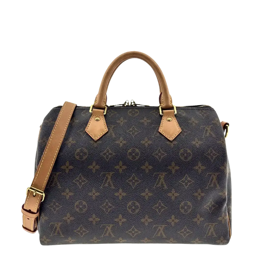 Louis Vuitton Speedy 30 Bandouliere Monogram 2020 / gut Louis Vuitton