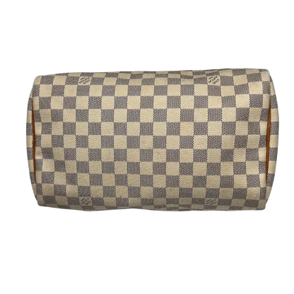Louis Vuitton Speedy 25 Damier Azur 2011 Akzeptabel Louis Vuitton