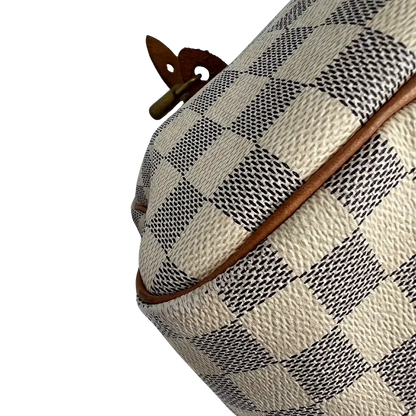 Louis Vuitton Speedy 25 Damier Azur 2011 Akzeptabel Louis Vuitton